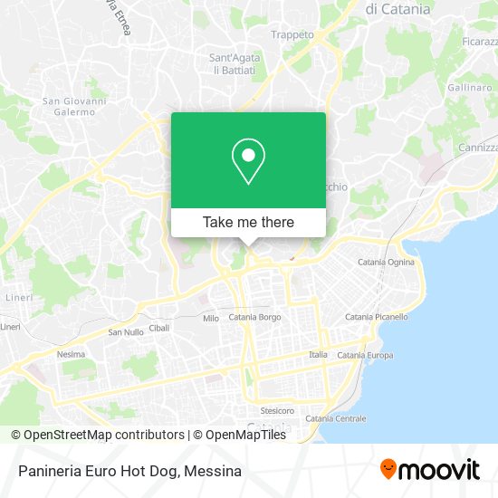 Panineria Euro Hot Dog map