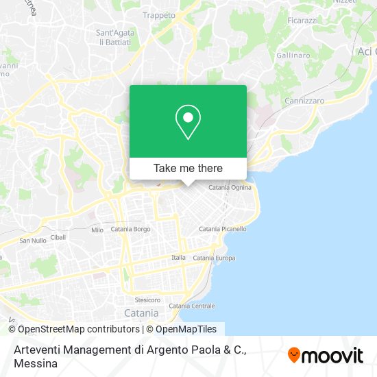 Arteventi Management di Argento Paola & C. map