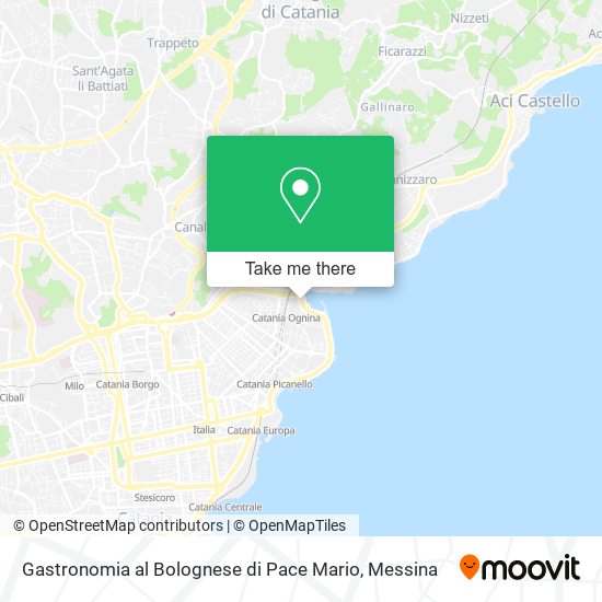Gastronomia al Bolognese di Pace Mario map