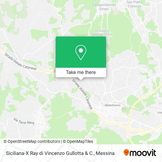Siciliana-X Ray di Vincenzo Gullotta & C. map