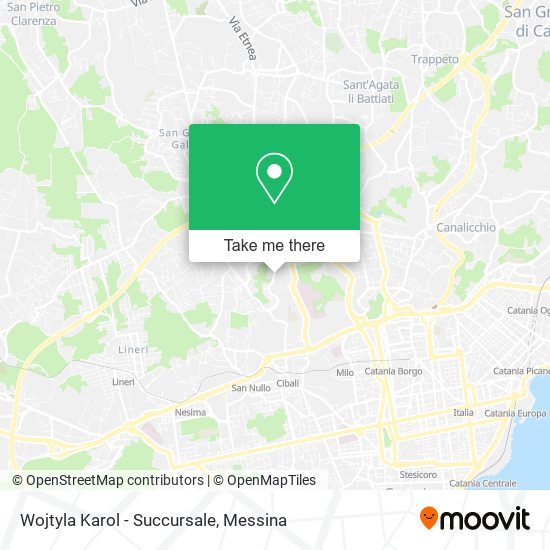 Wojtyla Karol - Succursale map