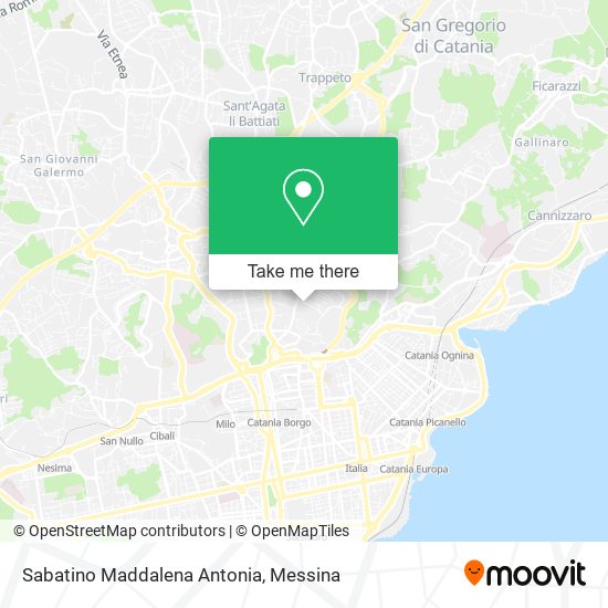 Sabatino Maddalena Antonia map