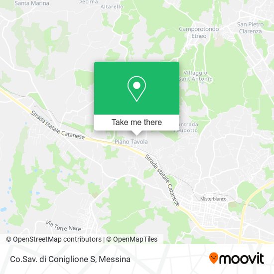 Co.Sav. di Coniglione S map