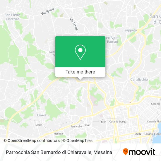 Parrocchia San Bernardo di Chiaravalle map