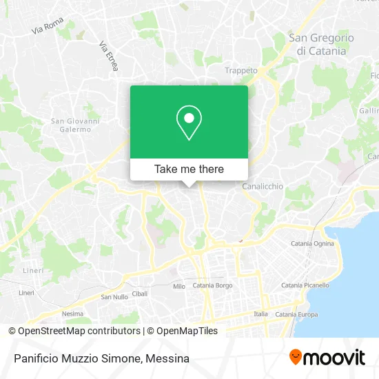 Muzzio Simone Bakery map