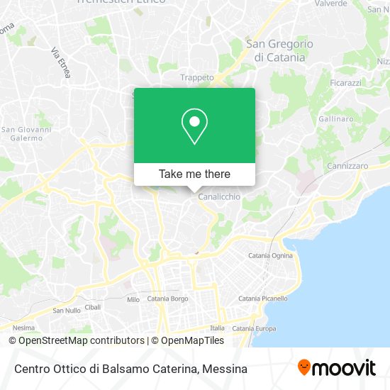 Centro Ottico di Balsamo Caterina map