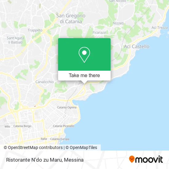 Restaurant N'do zu Maru map