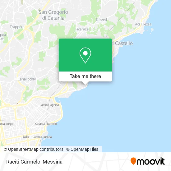 Raciti Carmelo map