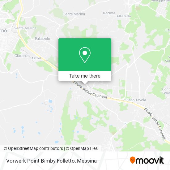 Vorwerk Point Bimby Folletto map