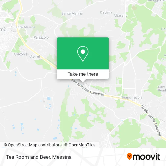 Tea Room and Beer map