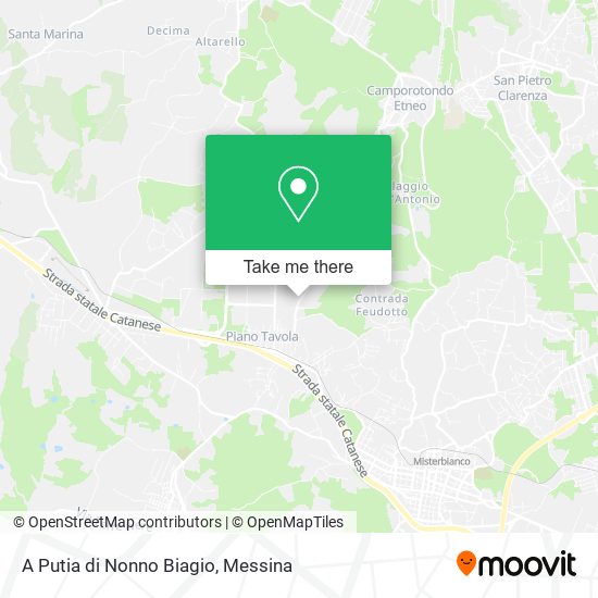 A Putia di Nonno Biagio map