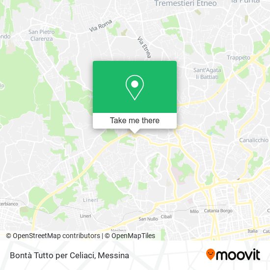 Bontà Tutto per Celiaci map