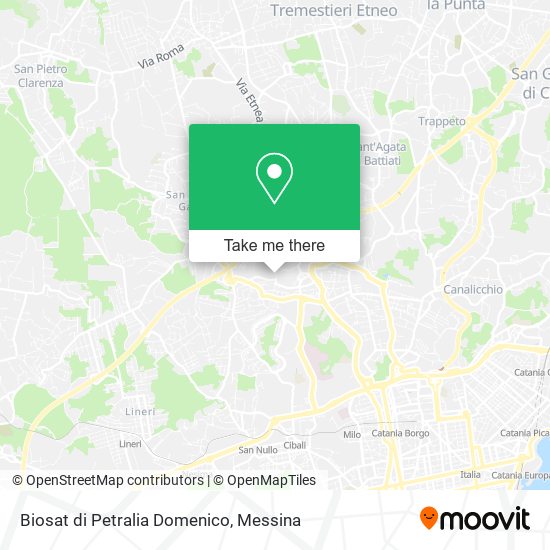 Biosat di Petralia Domenico map