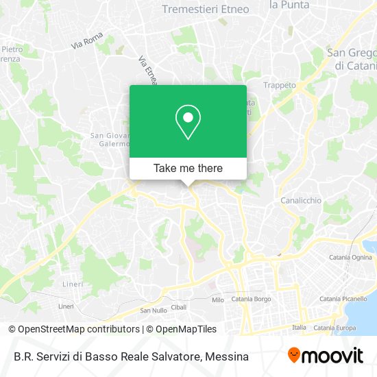 B.R. Servizi di Basso Reale Salvatore map