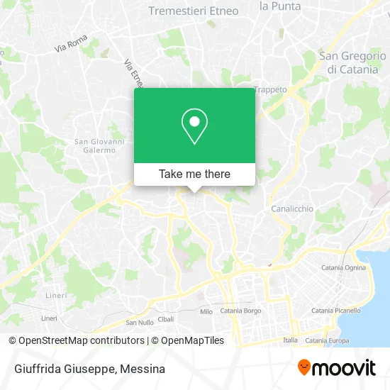 Giuffrida Giuseppe map