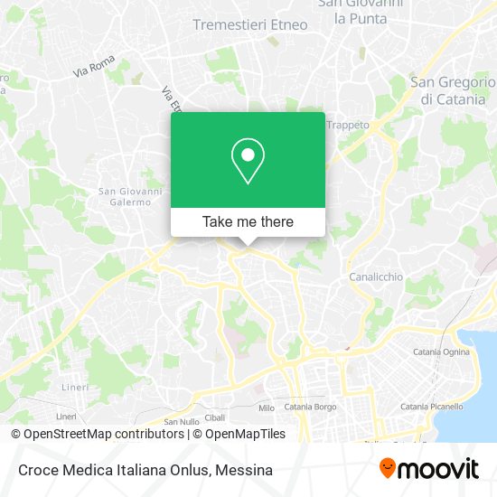 Croce Medica Italiana Onlus map