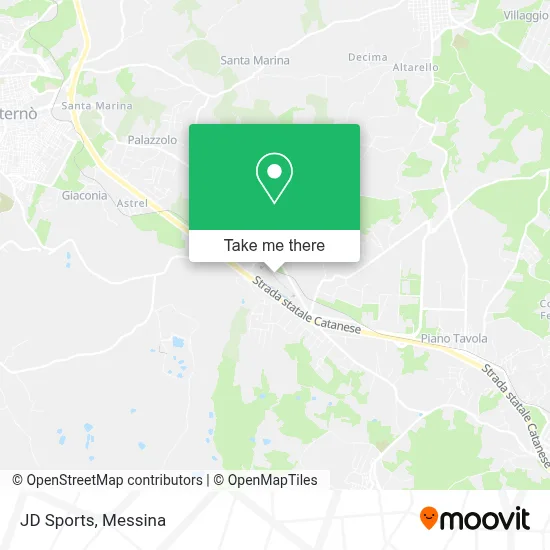 JD Sports map