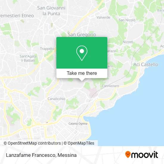 Francesco Lanzafame map