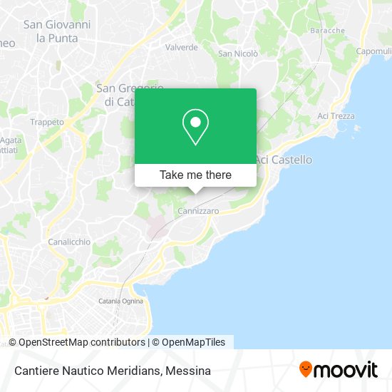 Cantiere Nautico Meridians map