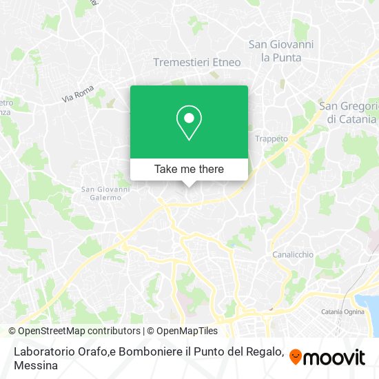 Laboratorio Orafo,e Bomboniere il Punto del Regalo map