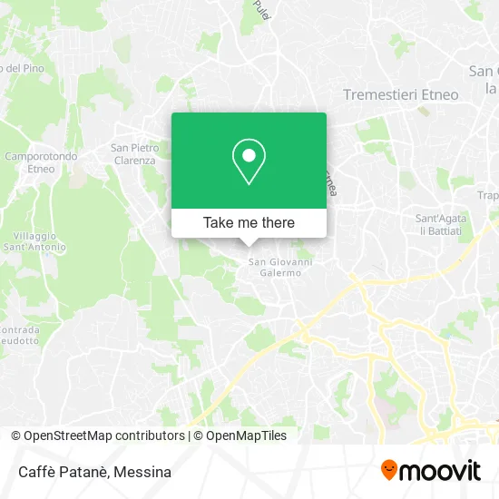 Caffè Patanè map