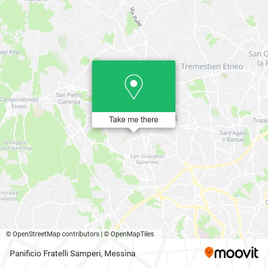 Panificio Fratelli Samperi map