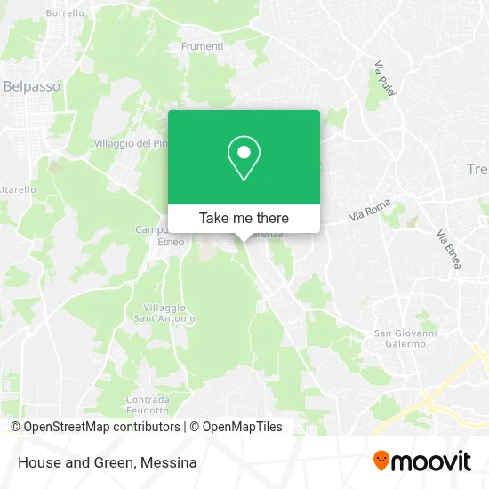 House and Green map
