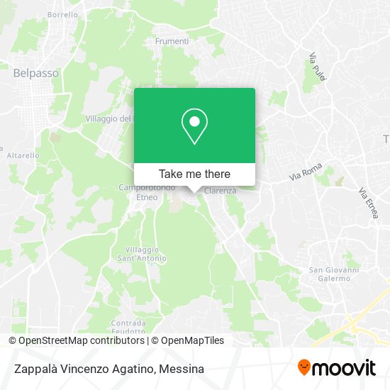 Zappalà Vincenzo Agatino map