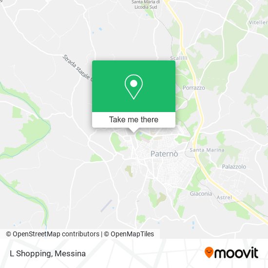 L Shopping map