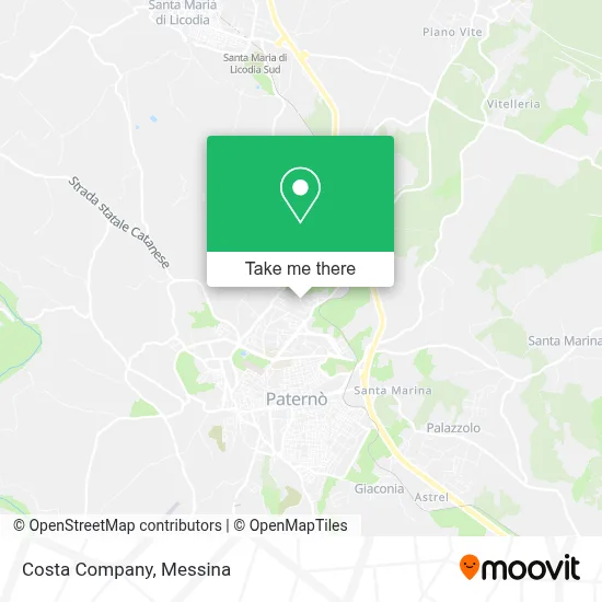 Costa Company map