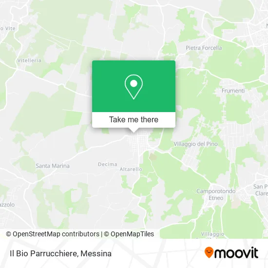 The Organic Hairdresser map