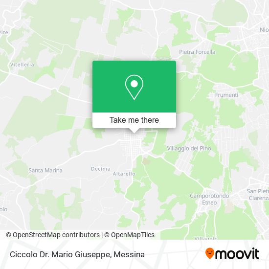 Ciccolo Dr. Mario Giuseppe map