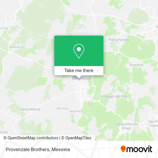 Provenzale Brothers map