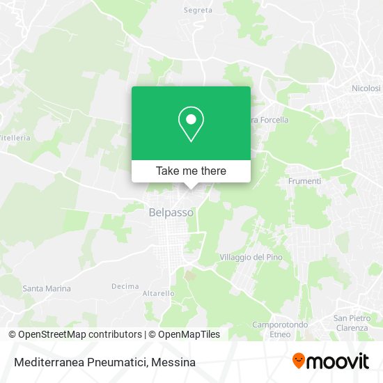 Mediterranea Pneumatici map