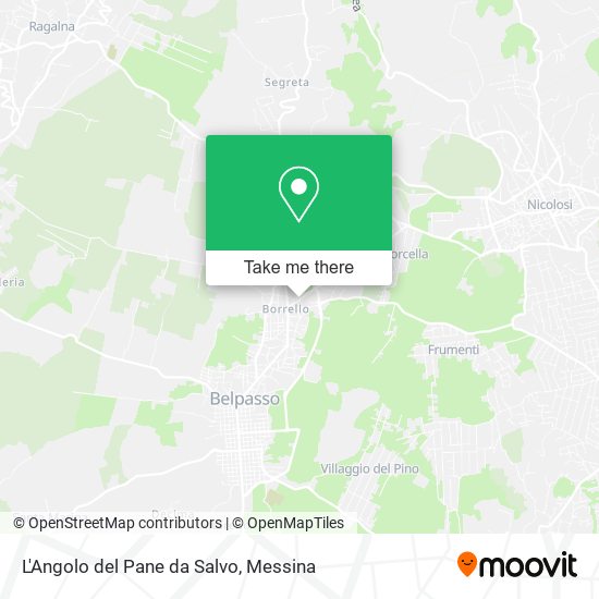 L'Angolo del Pane da Salvo map
