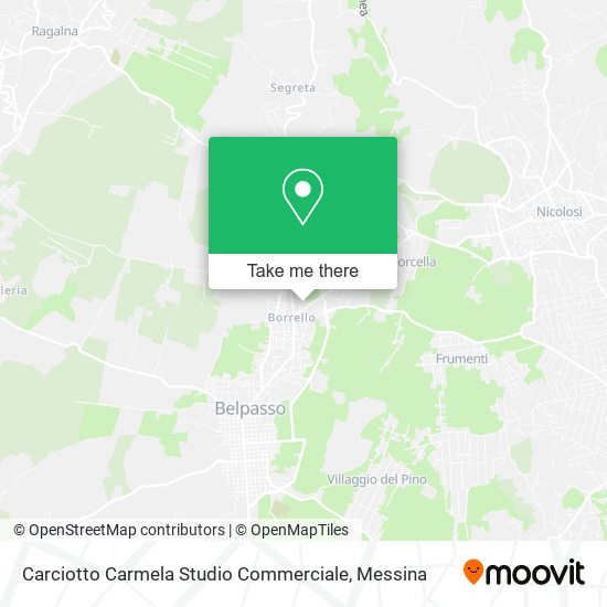 Carciotto Carmela Studio Commerciale map