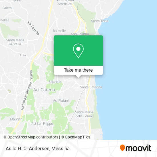 H. C. Andersen Kindergarten map