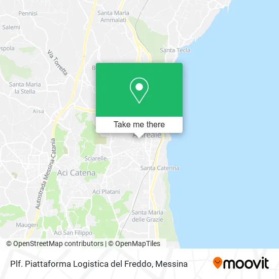 Cold Logistics Platform map