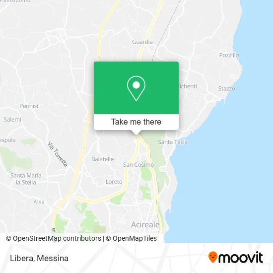 Libera map
