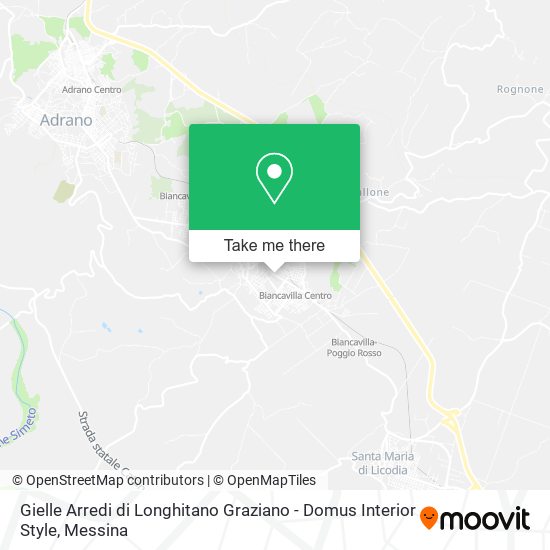 Gielle Arredi di Longhitano Graziano - Domus Interior Style map
