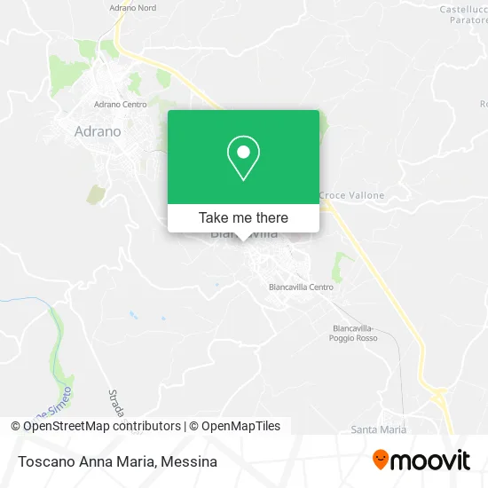 Anna Maria Toscano map