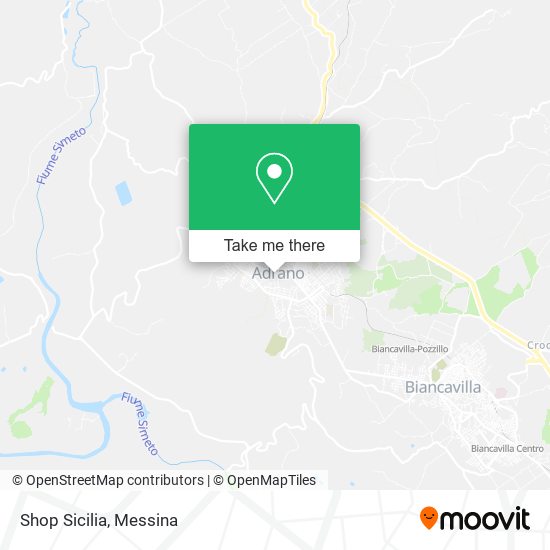 Shop Sicilia map