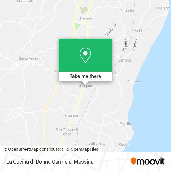 La Cucina di Donna Carmela map