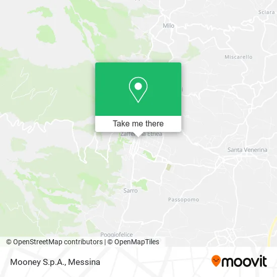Mooney S.p.A. map