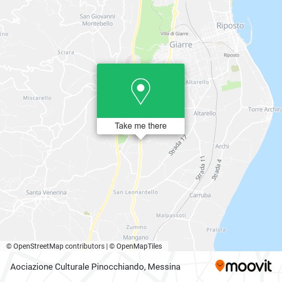 Aociazione Culturale Pinocchiando map