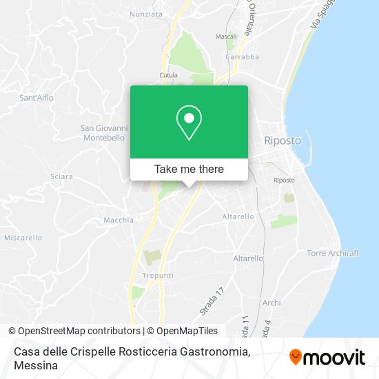 Casa delle Crispelle Rosticceria Gastronomia map