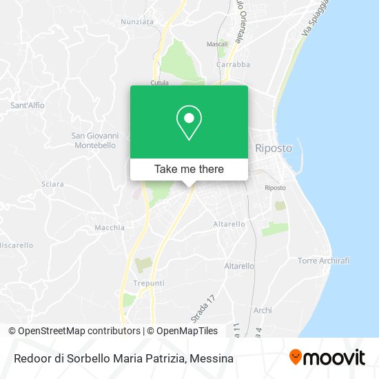 Redoor di Sorbello Maria Patrizia map