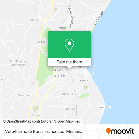 Vete-Farma di Borzi' Francesco map