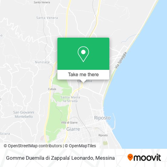 Gomme Duemila di Zappala' Leonardo map