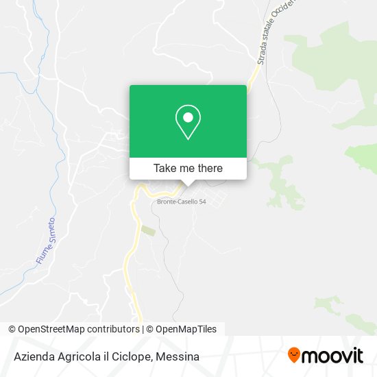 Azienda Agricola il Ciclope map